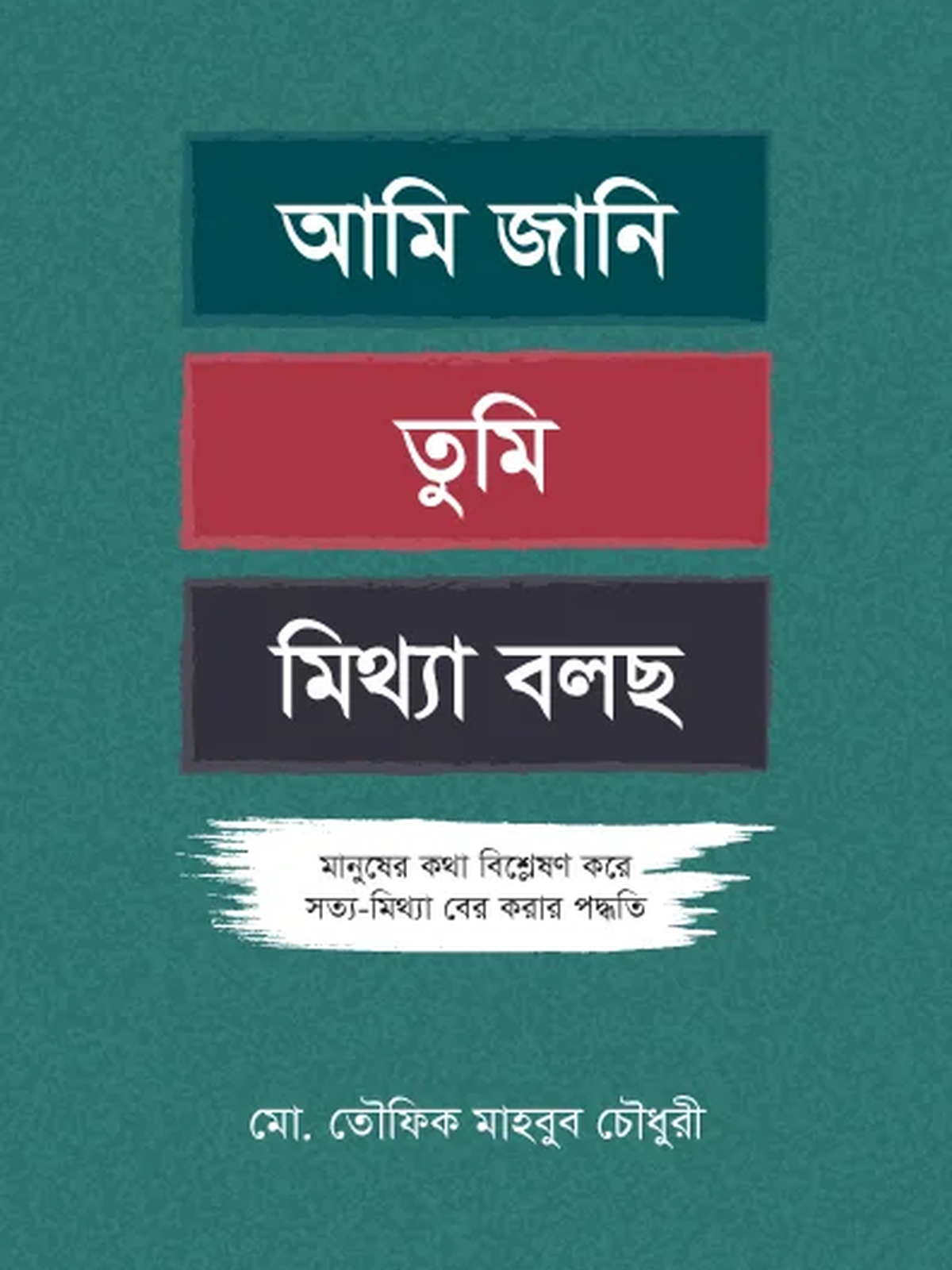 আমি জানি তুমি মিথ্যা বলছো