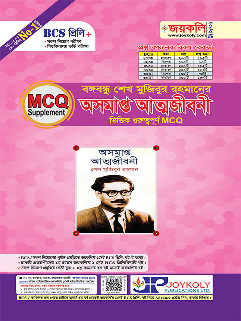 বঙ্গবন্ধু শেখ মুজিবুর রহমানের ‘অসমাপ্ত আত্মজীবনী’