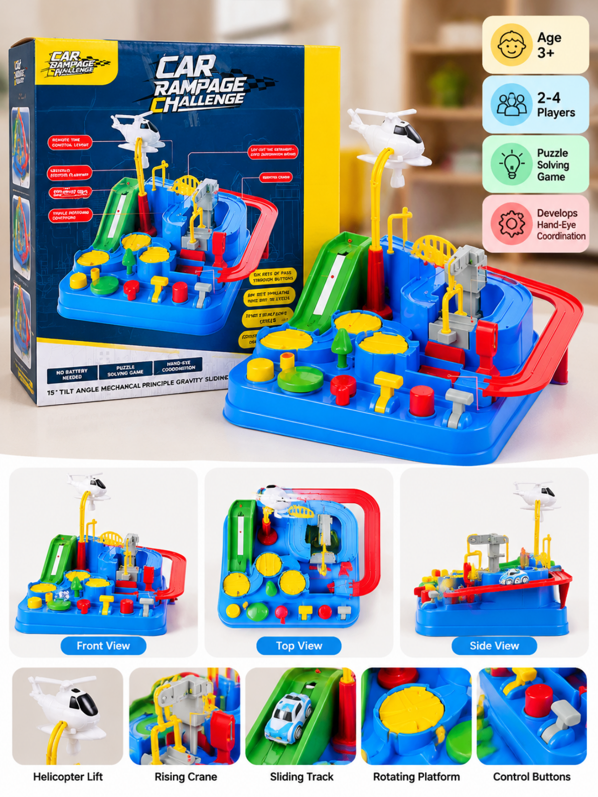 Car Adventure Challenge Educational Toy